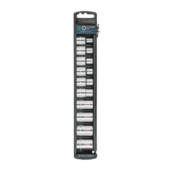 Juego de 10 dados cuadro 1/2 torx, Truper - Image 3