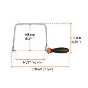 Arco calador 6 para segueta, Truper
