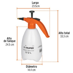 Fumigador de 2 litros doméstico, Truper