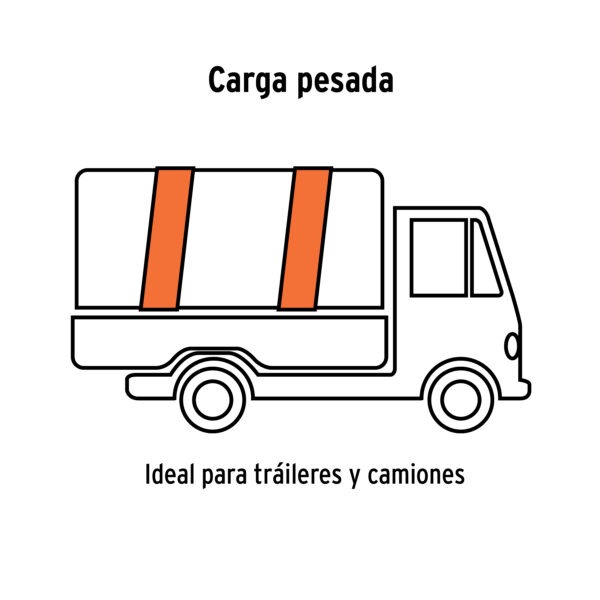 Sujetador con Matraca Truper 9 m , 2000 Kg - Image 2