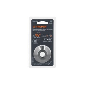 Adaptador para discos abrasivos 4 y 4-1/2, tipo 42, 5/8-11