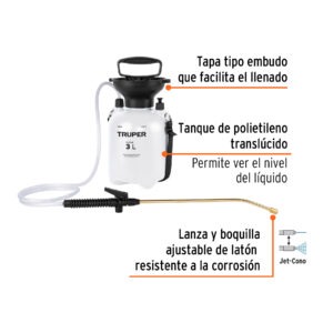 Fumigador, 3 L (0.8 gal)