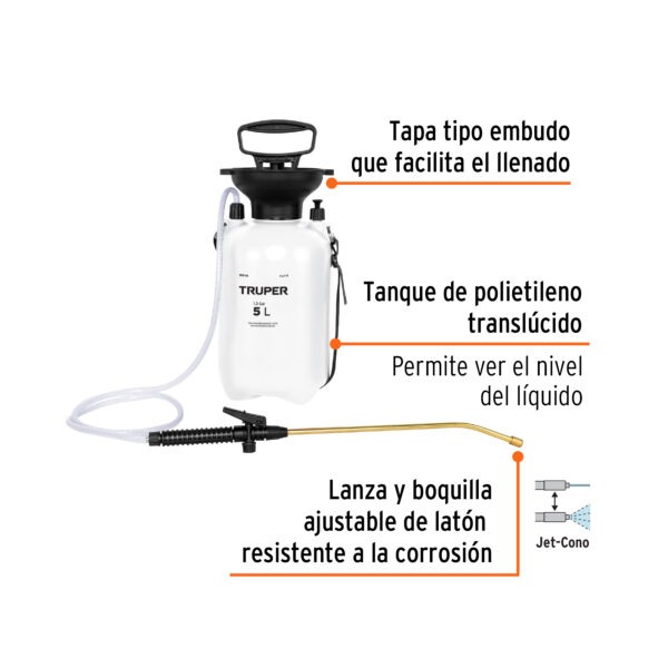 Fumigador, 5 L (1.3 gal)