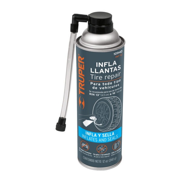 Inflallantas de 12 oz (340 ml), Truper