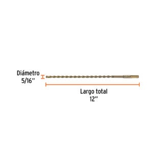 Broca SDS Plus 5/16 x 12