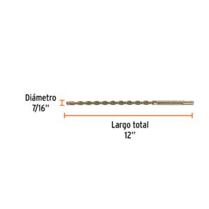 Broca SDS Plus 7/16 x 12