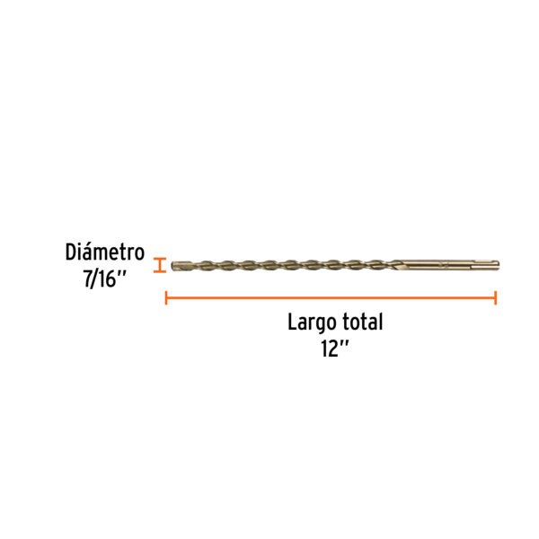 Broca SDS Plus 7/16 x 12