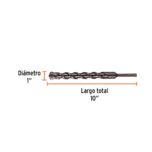 Broca SDS Plus 1 x 10, Truper