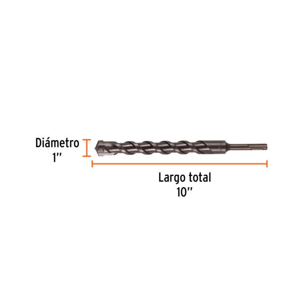 Broca SDS Plus 1 x 10, Truper
