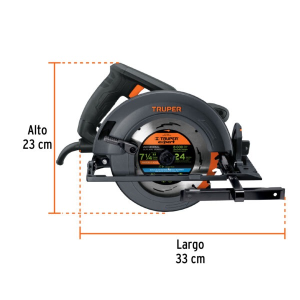 Sierra sable 900 W velocidad variable, industrial, Truper