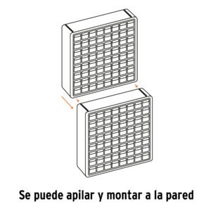 Organizador De 16 Gavetas Truper
