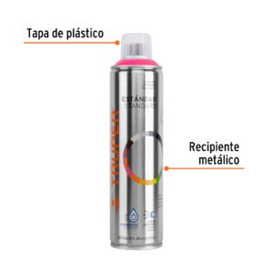Pintura en aerosol, rosa mexicano, Truper