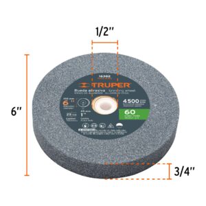 Esmeril de banco de 6 de 1/2 HP, Truper