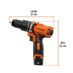 Rotomartillo compacto inalámbrico 3/8, 12 V, Truper