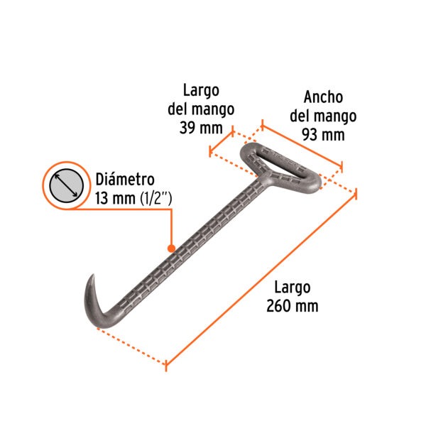 Amarrador de varillas con grip, Truper