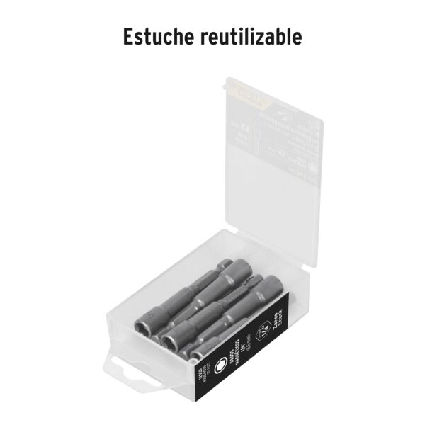 Juego de dados magnéticos,1/4, 5 piezas, Truper Expert
