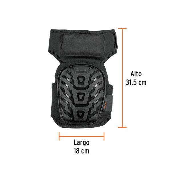 Rodilleras profesionales de PVC, Truper