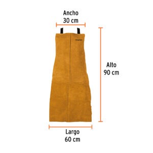 Protección Para Soldar, Peto P/Soldar D/Carnaza, Truper