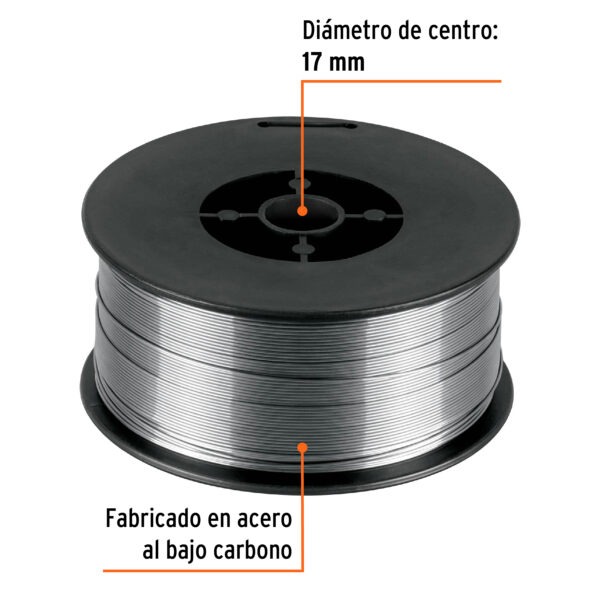 Micro Alambre De Nucleo Fundente 1kg