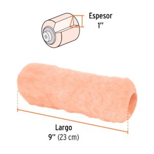 Repuesto De Rodillo Para Pintar, Largo 9, Espesor 1, MR Truper