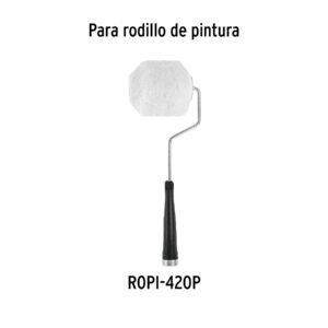 Felpa para mini rodillo poliéster 4 x 3/4, Truper