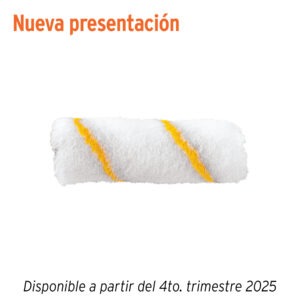 Repuesto Mini Rodillo De Nylon,Truper