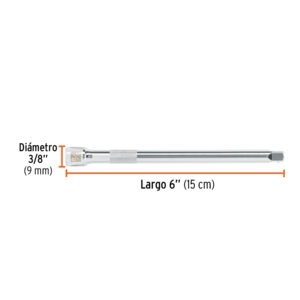 Extensión de 6 para matraca, cuadro 1/4, Truper