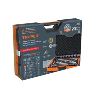 Juego de 23 herramientas cuadro 3/4 std para mecánico