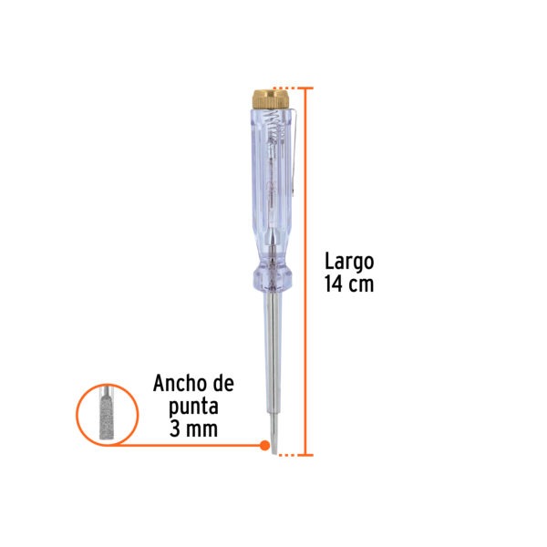 Probador De Voltaje 143 Mm