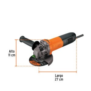 Esmeriladora angular 4-1/2, profesional, 700 W