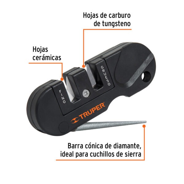 Afilador de cuchillos, mini