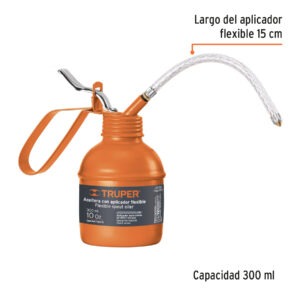 Aceitera de aplicador flexible, 300 ml (10 oz)