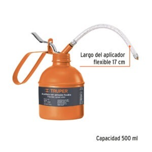 Aceitera de aplicador flexible, 500 ml (17 oz)