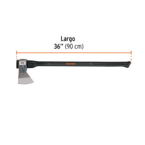 Hacha media labor 3 lb mango de 36, Truper