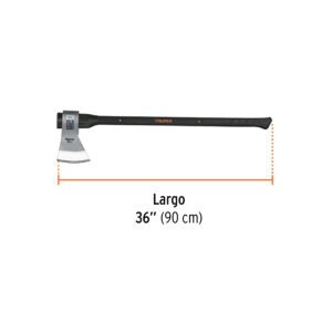 Hacha media labor 4 lb mango de 36, Truper