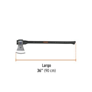 Hacha labor entera 4 lb mango de 36, Truper
