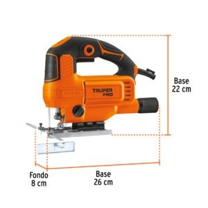 Sierra caladora 750 W 5.9 A velocidad variable, profesional