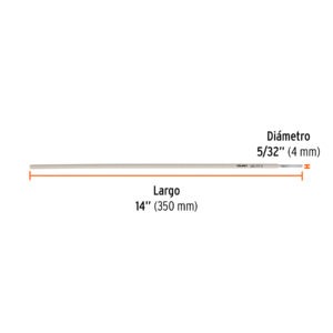Electrodo 6011 de 5/32, bolsa de 1 kg