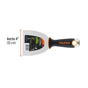 Espátula flexible 4 acero inox. mango Comfort Grip, Expert