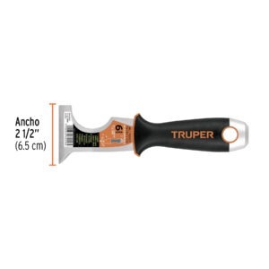 Espátula 2-1/2 de 5 usos, acero inox, Comfort Grip, Expert