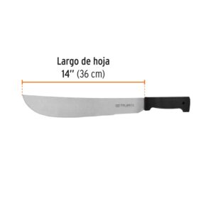Machete,Estándar, Cacha Negra 14,Truper