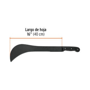 Machete ranchero 16 recto, Truper