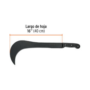 Machete ranchero 16 curvo, Truper