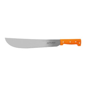 Machete estándar 14 cacha naranja remachada, Truper