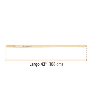 Mango de reposición para pala larga Classic, 45, Truper