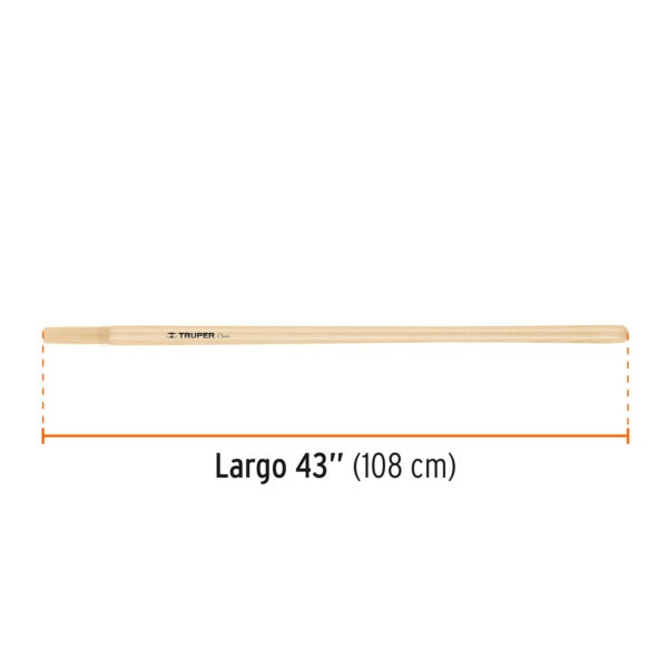 Mango de reposición para pala larga Classic, 45, Truper