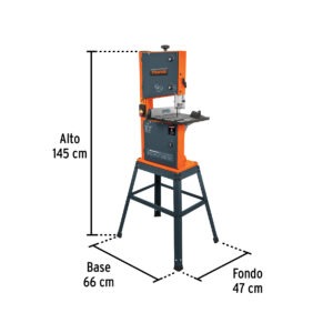 Sierra cinta 10, 1/3 HP (250 W), Truper
