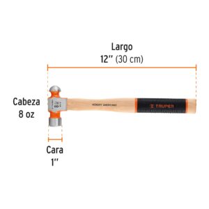 Martillo, Pulido De Bola, 8 Oz Truper