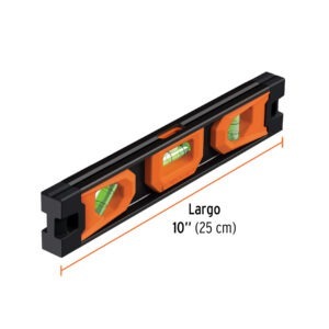 Nivel torpedo de 10 magnético cuerpo de aluminio, Expert