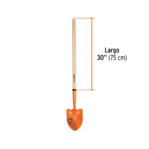 Pala redonda para niños con mango de 30, Truper